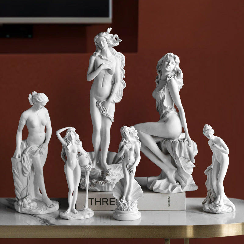 Nordic simple Venus goddess statue decoration